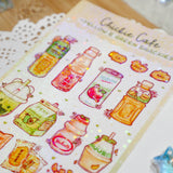 These stickers are perfect for decorating your personal belongings, journals, planners, penpal letters, or something you can stare at all day...basically, anything you want as long as it makes you happy

Details

Handmade
Star Holographic Vinyl
Vinyl: UV Resistant, Waterproof, Weatherproof, Tearproof, Scratchproof
Advised using tweezers for easy removable of stickers&nbsp;
Dimension: 3" x 6.5" (Large)&nbsp;