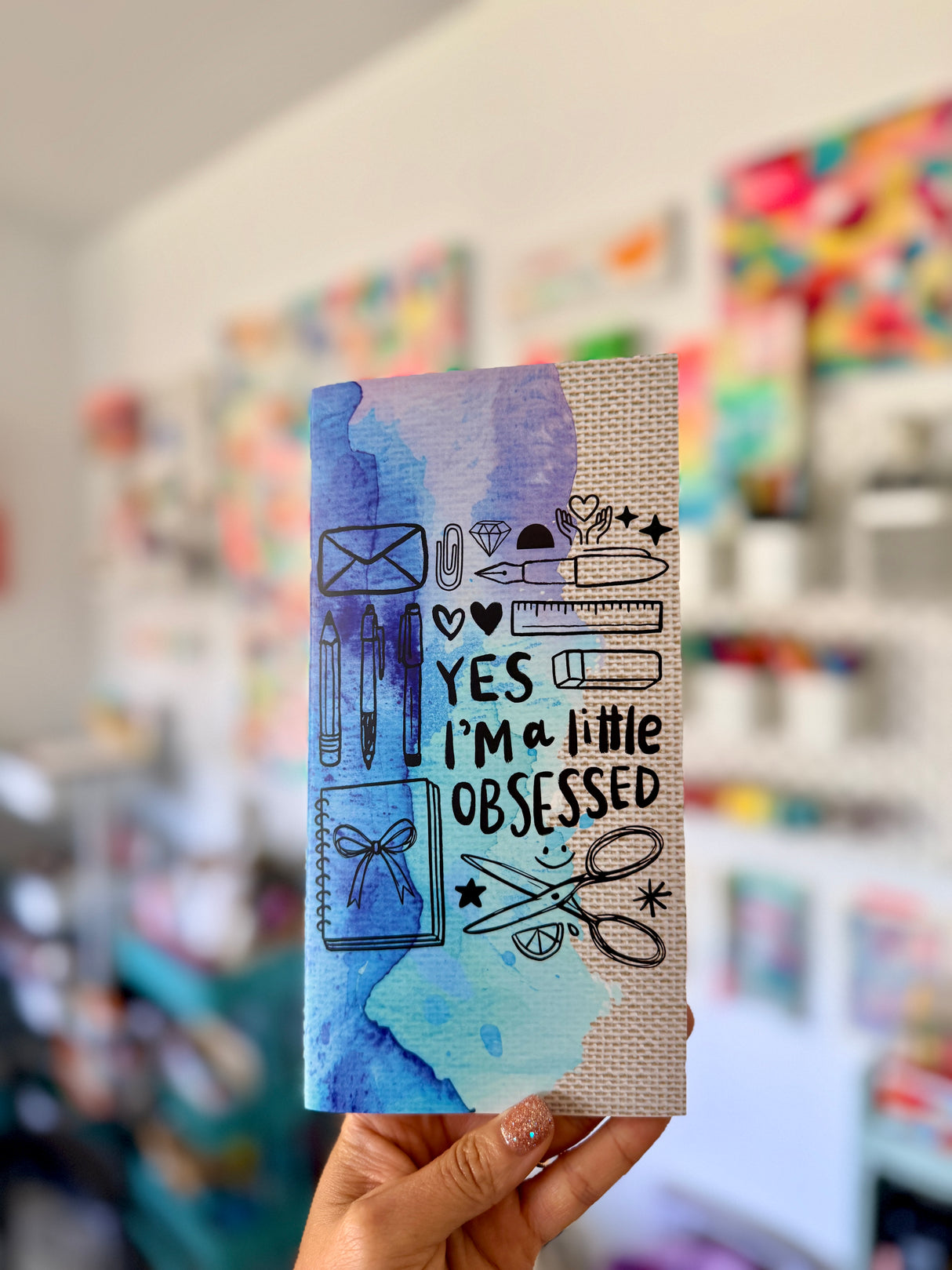 YES, I’m a Little Obsessed Traveler’s Notebook with Amy Tangerine