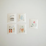 Yohaku Flake Stickers - Tegami