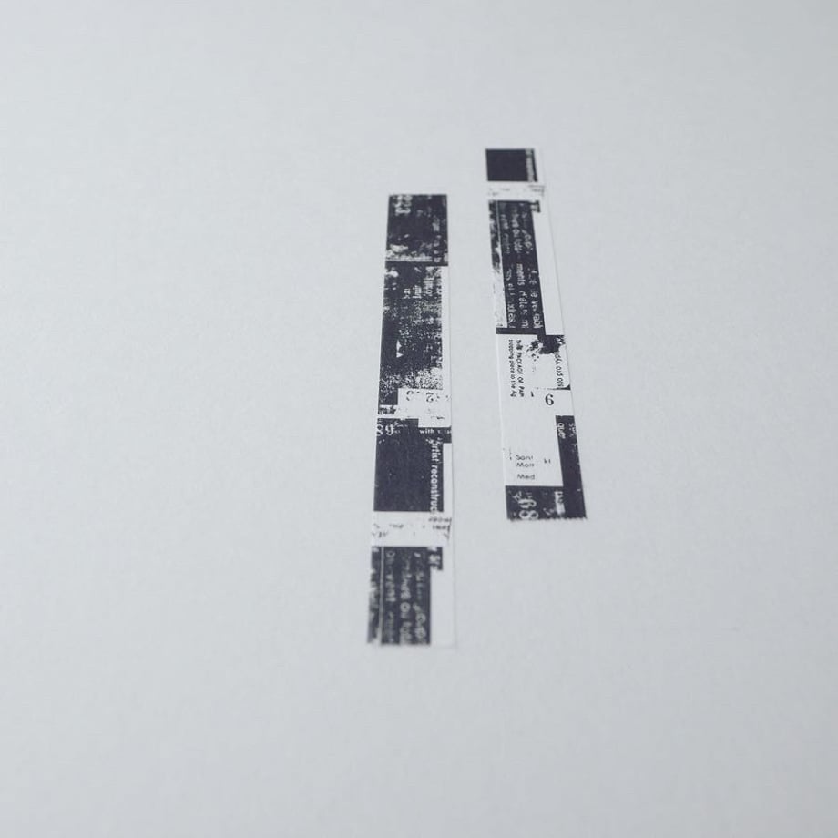 Yohaku Night Forest Washi Tape