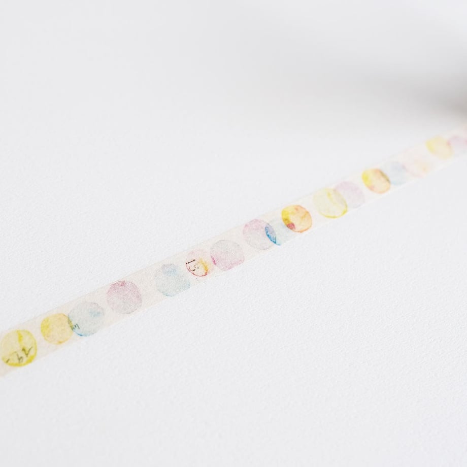 Yohaku Slim Washi Tape - Akogare L-007