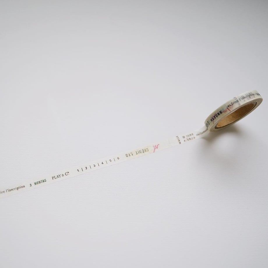 Yohaku Slim Washi Tape - Image L-016