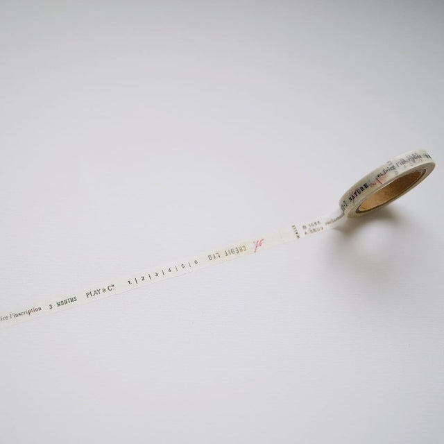 Yohaku Slim Washi Tape - Image L-016