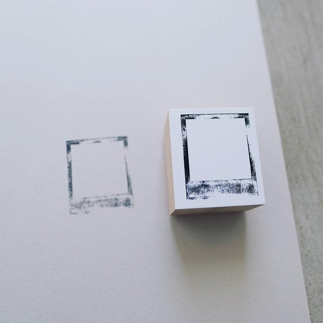 Yohaku Rubber Stamp - Polaroid (S-049)