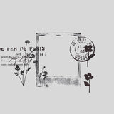 Yohaku Rubber Stamp - Polaroid (S-049)