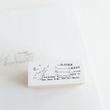 Yohaku Rubber Stamp - Recipe (S-081)