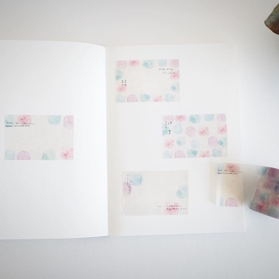 Yohaku Tracing Paper Sticky Notes - Palette