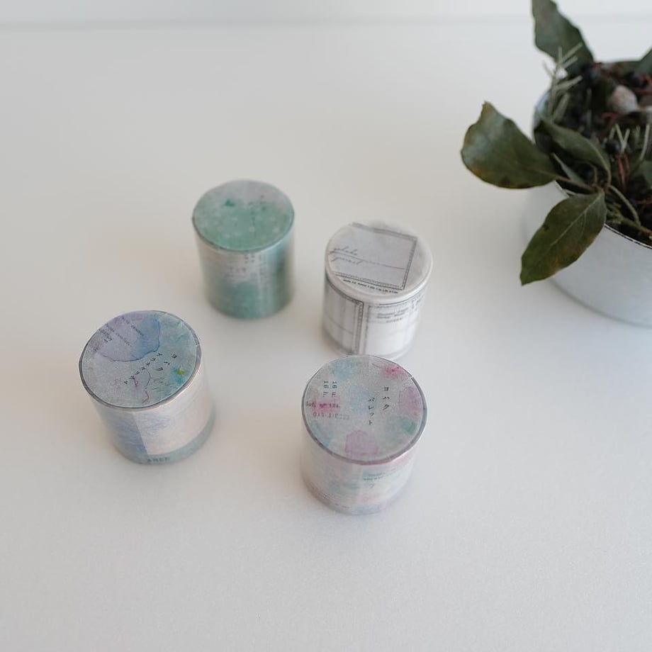 Yohaku Tracing Paper Sticky Notes - Palette