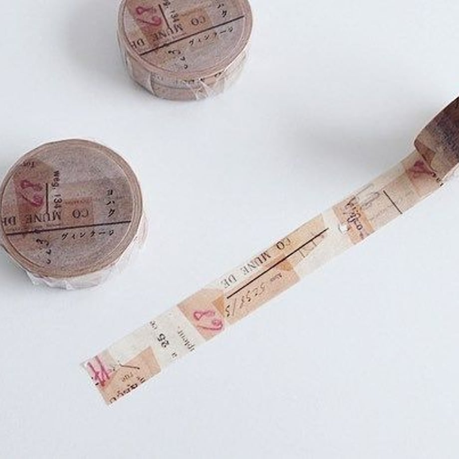 Yohaku Vintage Washi Tape
