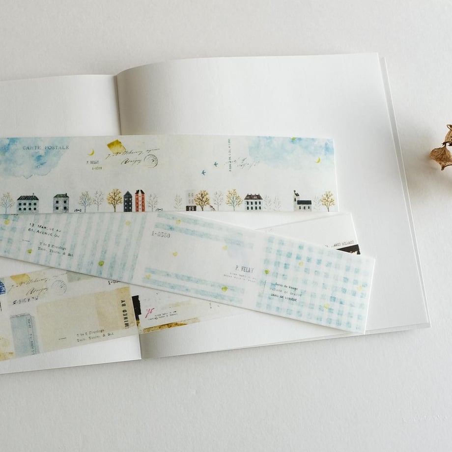 Yohaku Tracing Paper Sticky Notes -  Itsuka no Machikado