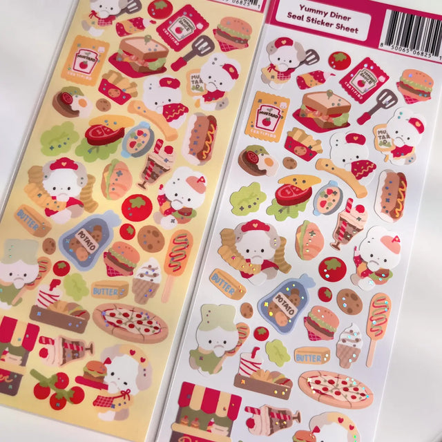 Bring your journal pages to life with our sticker sheets featuring original illustrations and characters! Thoughtfully designed for journals, planners, and creative minds, each sheet is filled with unique, hand-drawn elements to help you express your thoughts and decorate your pages with personality. Perfect for daily journaling, mood tracking, scrapbooking, or enhancing your planner spreads, these stickers add a touch of magic to every moment you document.

Product Type: Sticker Sheet