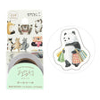 Yuru Log Sticker Roll - Animal Mood


Roll seals with a wide variety of designs:
Recommended for decorating notebooks, these roll stickers with perforations can be cut out as needed. It's also great that you can use plenty of stickers without hesitation when enjoying notebook arrangements.



The 'Animal Mood Patterns' feature 210 sheets (18
designs) that can be used plently, designed by Kana Nitta, featuring animals that express emotions through poses. Charming animals combined with speech bubble patterns 