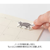 Yuru Log Sticker Roll - Calligraphy


Roll seals with a wide variety of designs:
Recommended for decorating notebooks, these roll stickers with perforations can be cut out as needed. It's also great that you can use plenty of stickers without hesitation when enjoying notebook arrangements.



The generously usable&nbsp;200 sheets (17&nbsp;designs)
"Calligraphy Pattern" are designed by Mikiko Amemiya, known for her delicate, flowing hand-drawn calligraphy. We've gathered easy-to-use 'day of the week' and 'ti