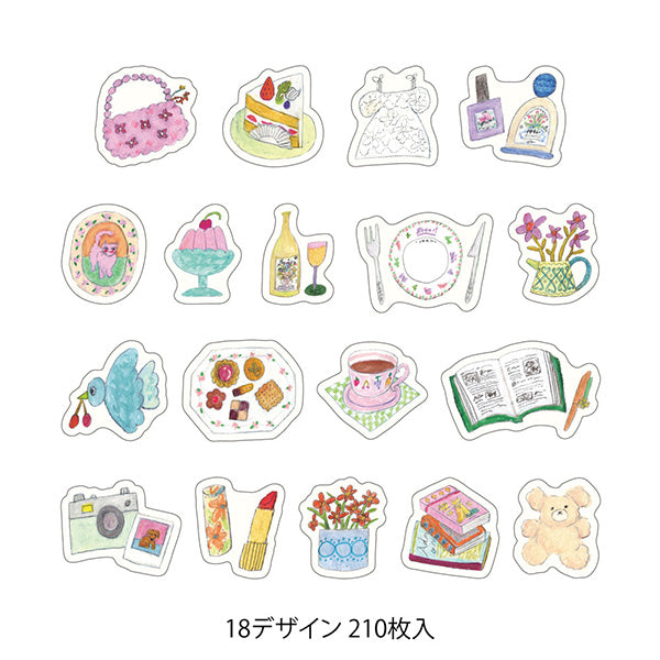 Yuru Log Sticker Roll - Motif


Roll seals with a wide variety of designs:
Recommended for decorating notebooks, these roll stickers with perforations can be cut out as needed. It's also great that you can use plenty of stickers without hesitation when enjoying notebook arrangements.



The generously usable&nbsp;210-piece pack (18 designs)
"Motif Pattern" is designed by Ran Miyazaki, known for its charmingly understated and charming touch. Imagining the lifestyle of fashionable girls, we've gathered motifs