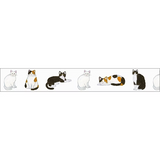 Yusuke Yonezu Washi Tape - Cat

Decorate your journal with a washi tape pattern that includes different breeds of cats! Illustrated by Yusuke Yonezu.

Specifications: 28mmx5m