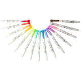 Zebra Mildliner Double Ended Brush Pen & Marker 15/Pkg