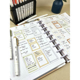 Zebra Mildliner Double Ended Marker Bold & Fine Point 5/Pkg - Neutral