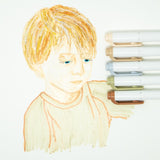 Zebra Mildliner Double Ended Marker Bold & Fine Point 5/Pkg - Neutral