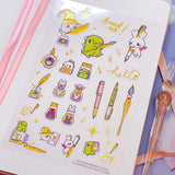Sakuradragon Pen Pals Clear Sticker Sheet