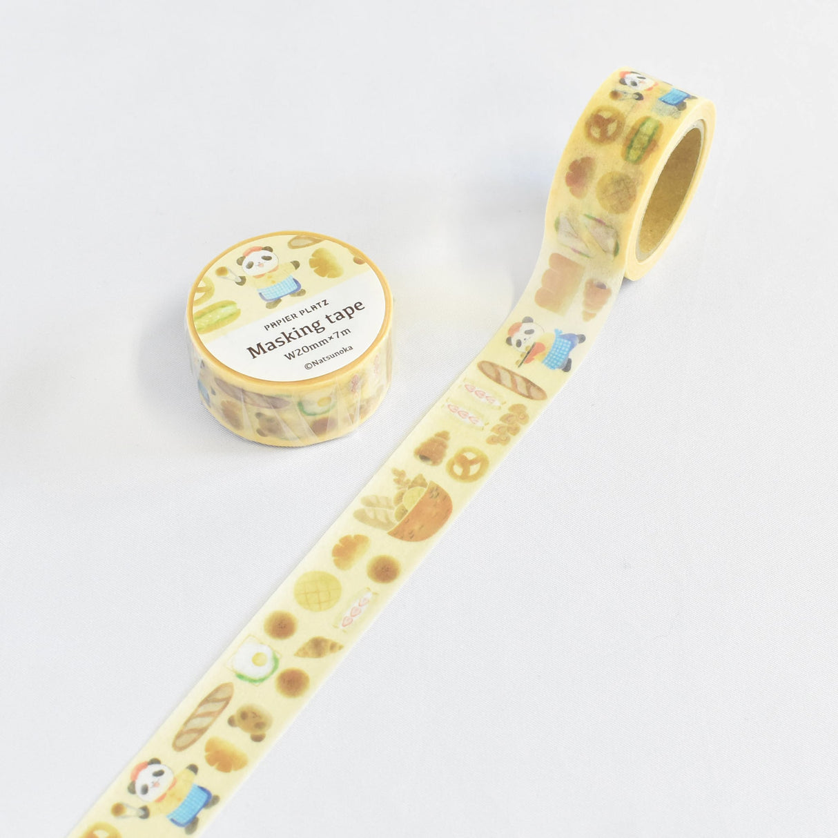 Papier Platz x Natsunoka Washi Tape - Panda Bakery