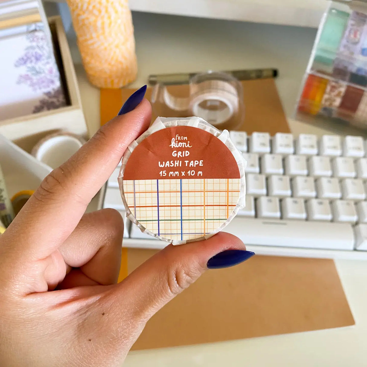 Foraging Grid Washi Tape