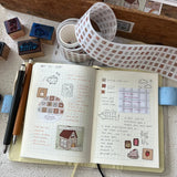 Patchwork Kiss Cut Sticker Roll