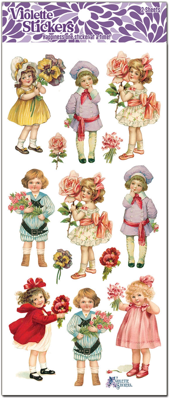 Bouquet Children Stickers