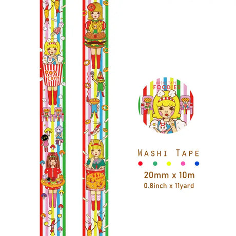 Naoshi - Foodies Washi Tape