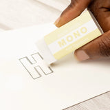 Mono Graph Mechanical Pencil + Eraser Set - Cream Yellow