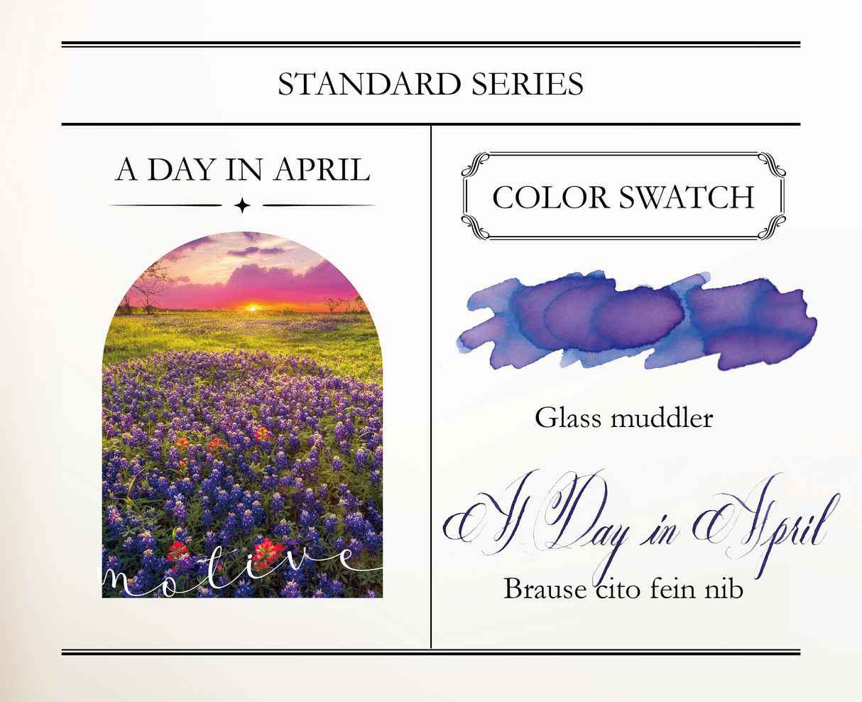 Dominant Industry Standard Ink 25ml - A Day in April - Little Craft Place Exclusive