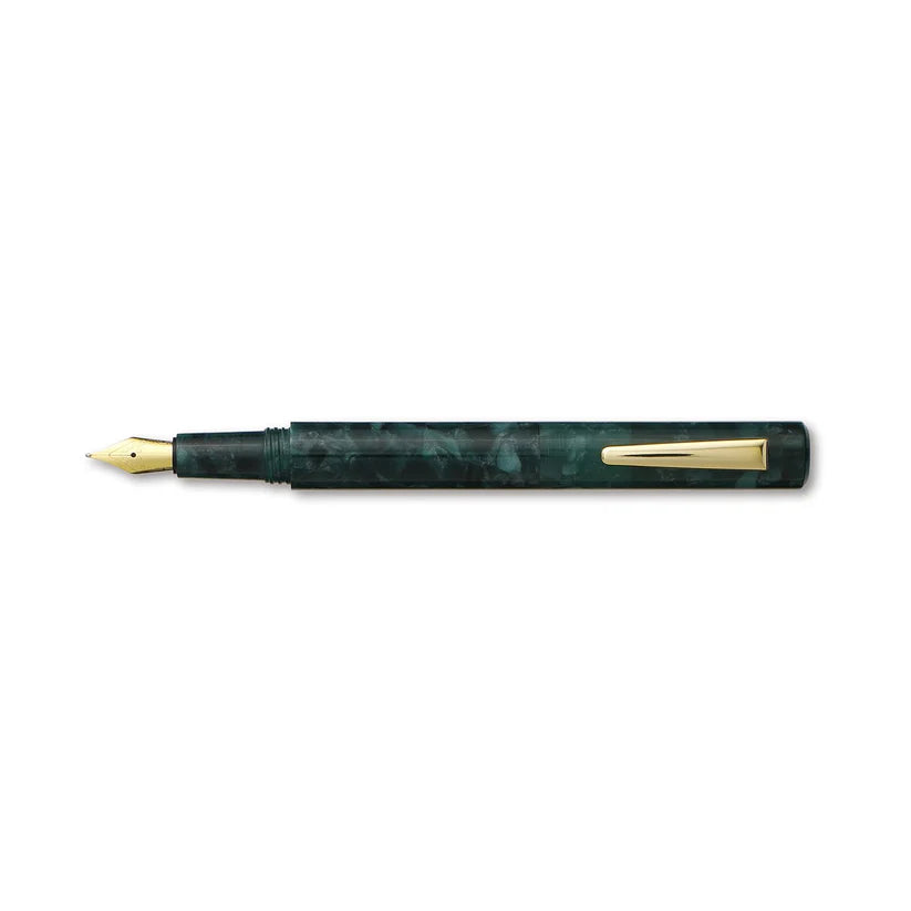 Marbled Fountain Pen (ATTACHÉ) Green