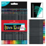 Faber-Castell Black Edition Colored Pencils - Box of 36