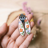 Cicada Small Iron-On Patch