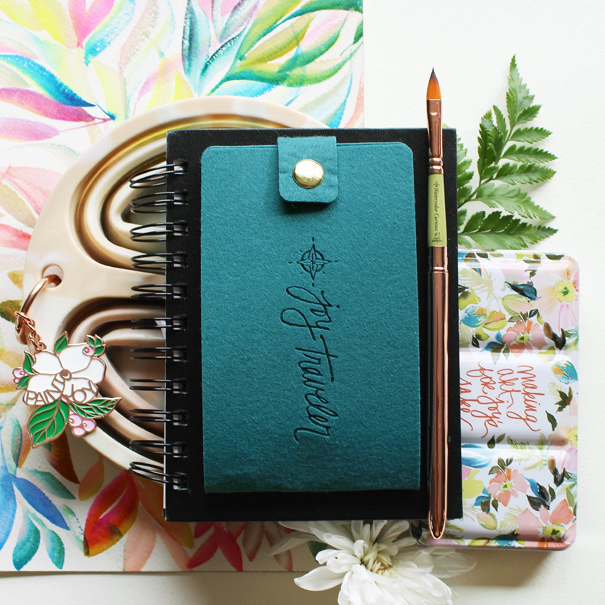 The Joy Traveler Travel Brush Set