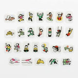 People Living In Notebook Washi Roll Sticker Bande