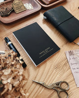 Sarica Studio Black Notebook (Passport TN Size)