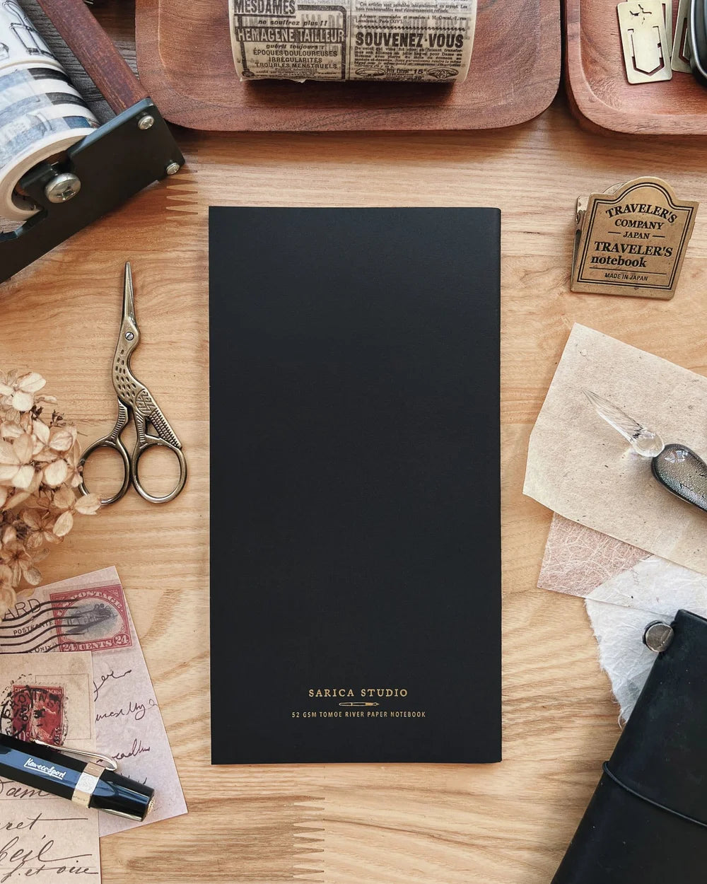 Sarica Studio Rose Notebook (Standard TN Size)