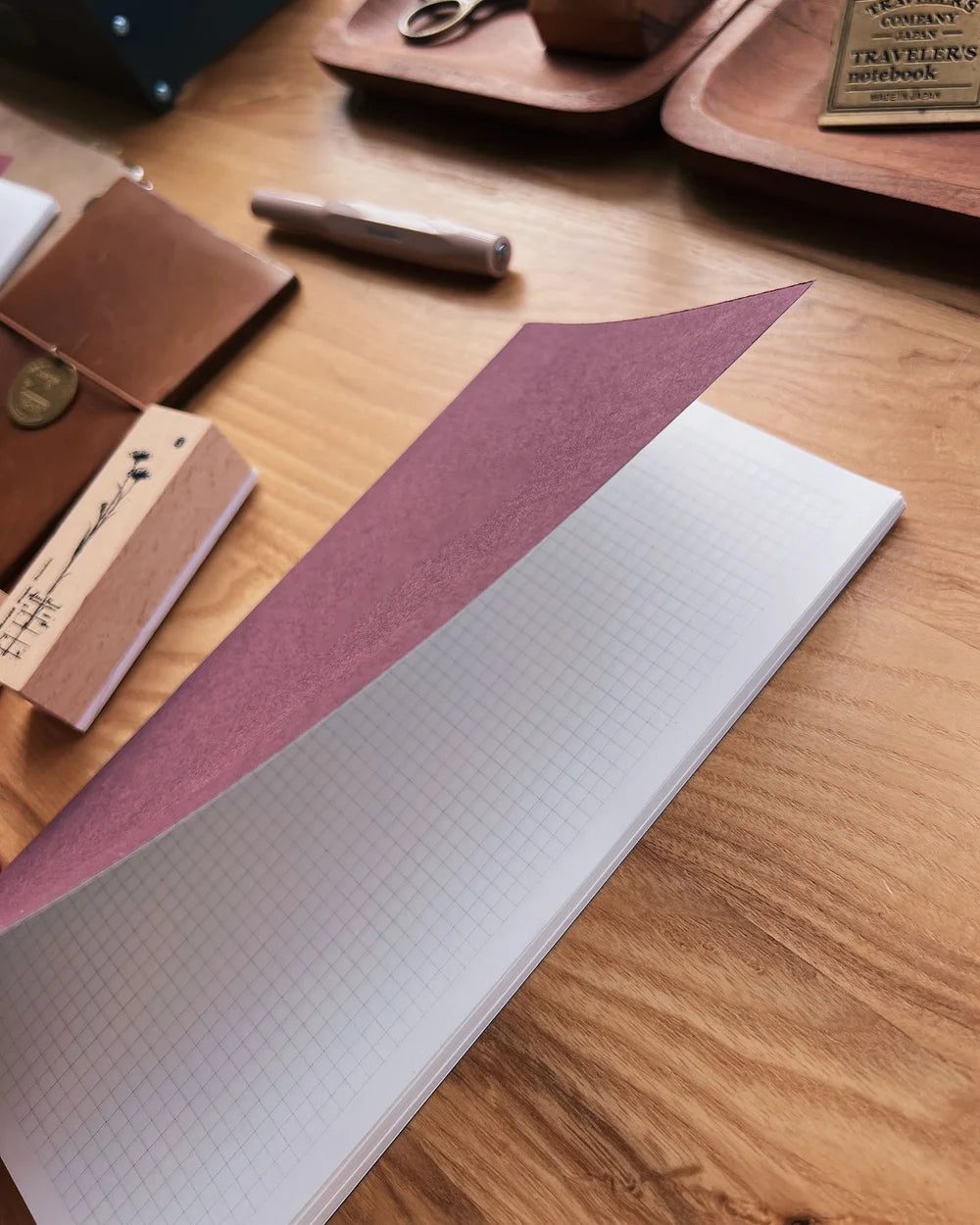 Sarica Studio Bordeaux Notebook (Standard TN Size)