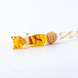 Brown Tabby Nyanko(Cat) Glass Dip Pen