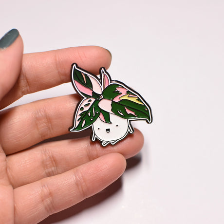 Pink Princess Philodendron Enamel Pin