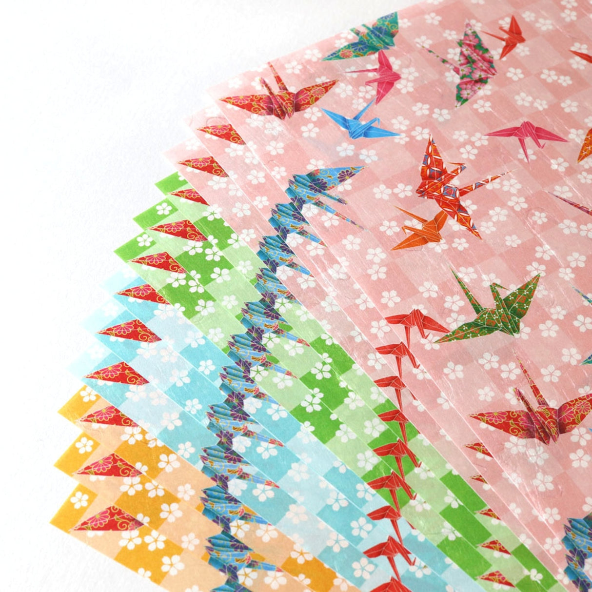 Kamiiso Kimono Origami Paper Pack - Origami Crane