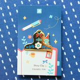 Shiny Clip Enamel Pin