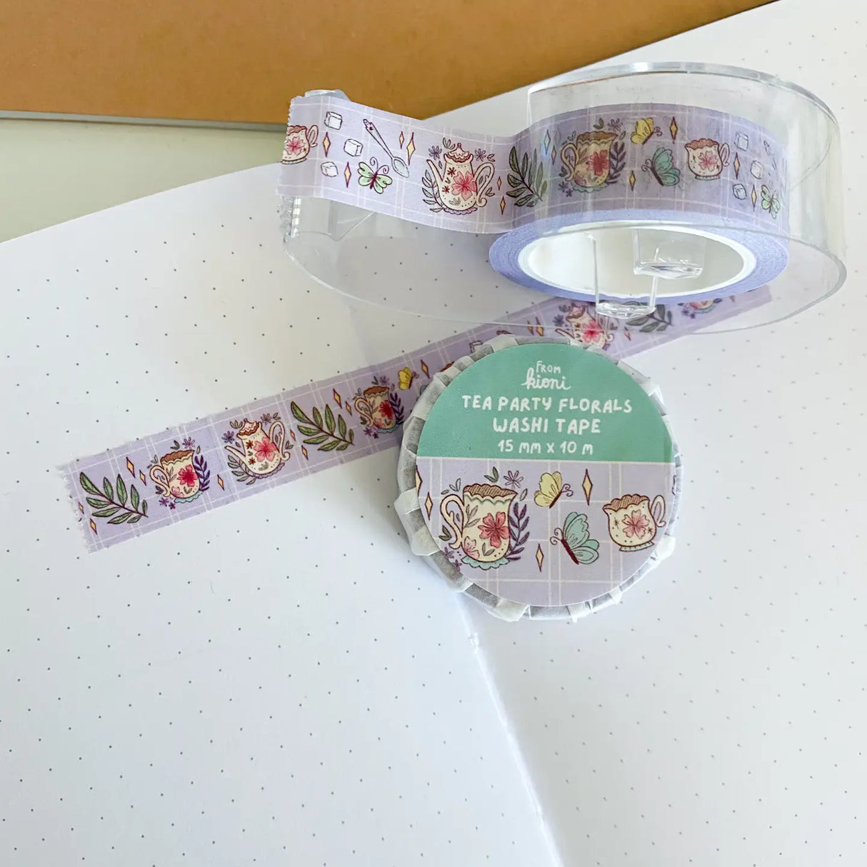 Tea Party Florals Washi Tape
