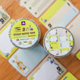 Stationery Cats Paper Labels Sticker Roll