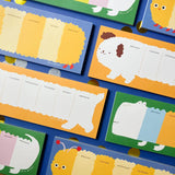 Callie Crocodile Weekly Desk Planner