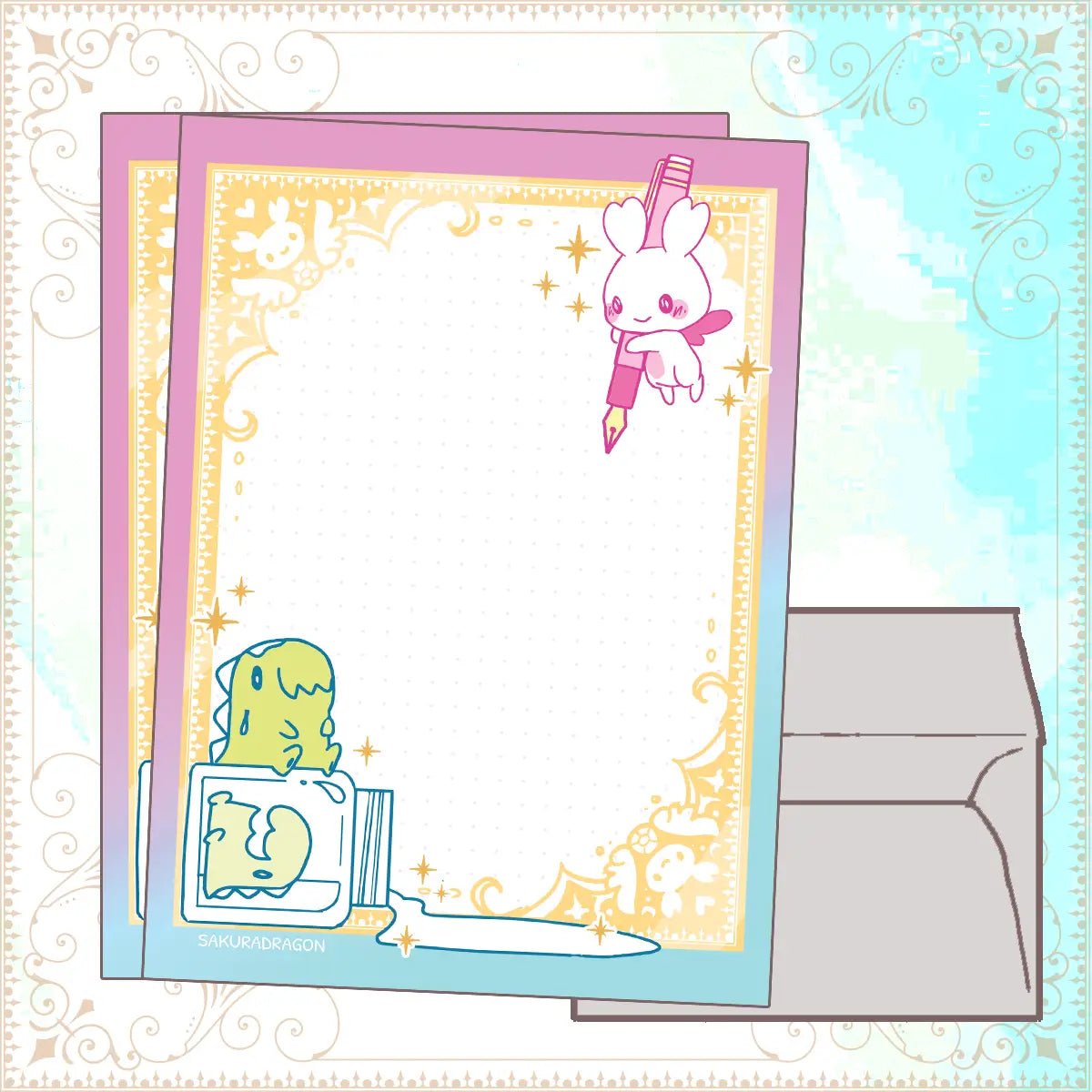 Sakuradragon Pen and Ink Letter Set