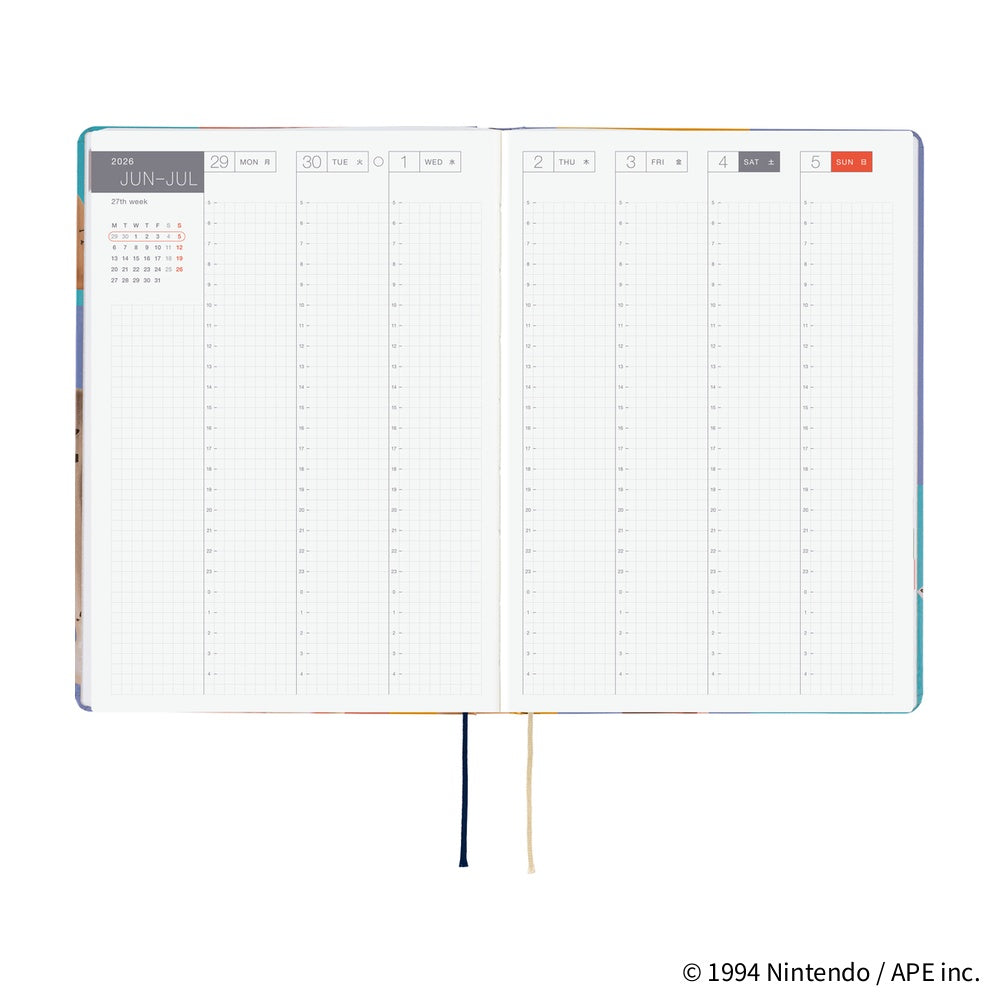 Hobonichi HON 2026 MOTHER: Clay Figurines [ENG/A5/Jan Start] HON