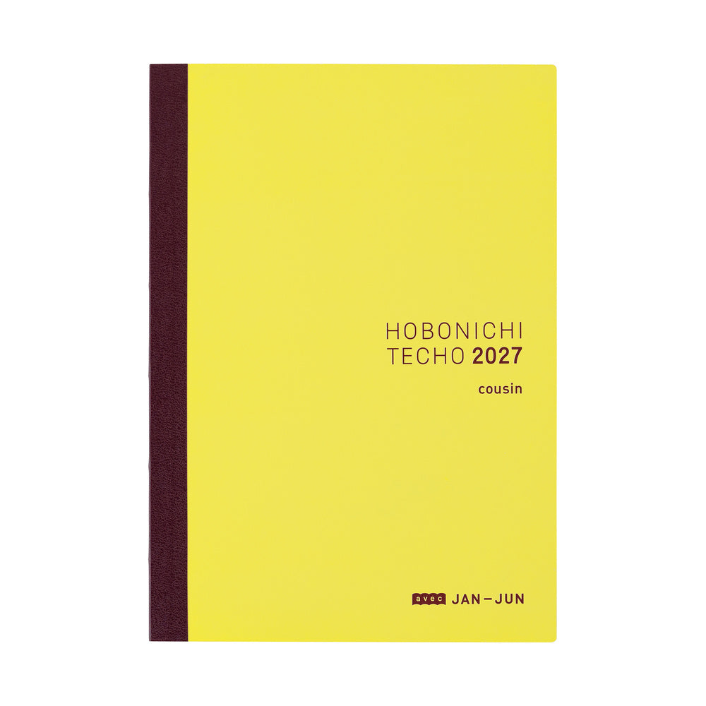 Hobonichi Techo 2027 Japanese Cousin Avec Books - A5