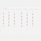 Hobonichi Techo 2027 Japanese Cousin Avec Books - A5