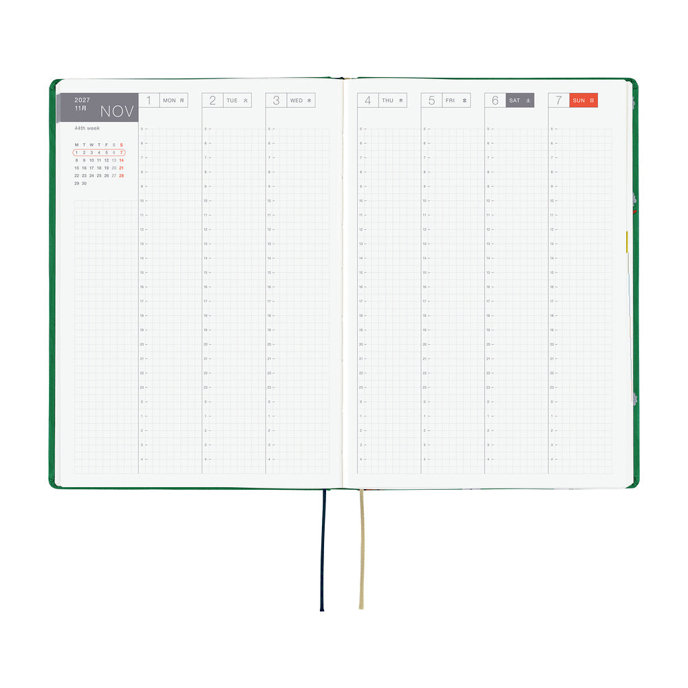 Hobonichi Techo HON A5 - Bow & Tie: Sheep Sheep Sheep
